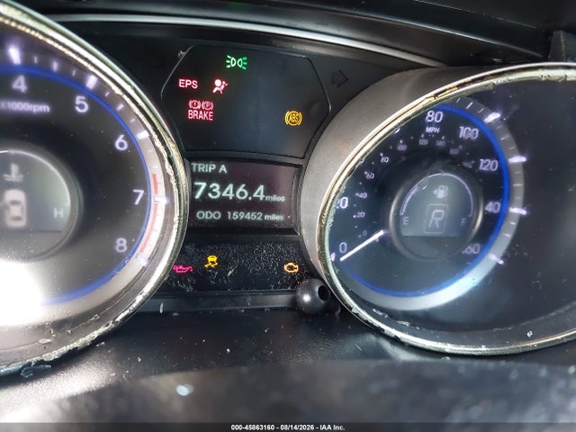 2013 Hyundai Sonata Limited მანქანა იყიდება აუქციონზე, vin: 5NPEC4AC4DH675744, აუქციონის ნომერი: 45863160