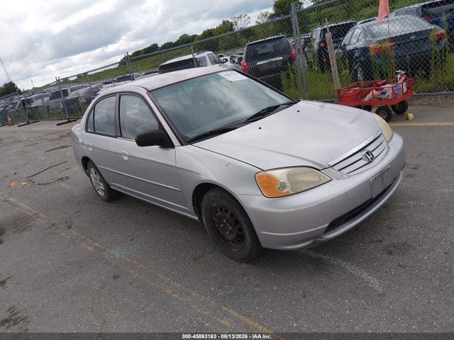 2003 Honda Civic Lx მანქანა იყიდება აუქციონზე, vin: 2HGES16663H575643, აუქციონის ნომერი: 45863163