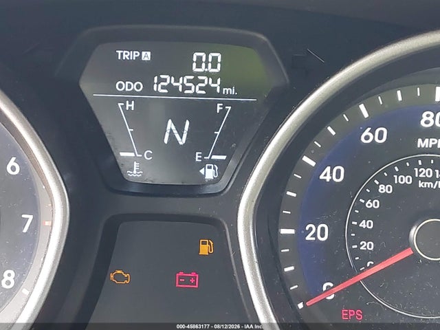 2013 Hyundai Elantra Gls მანქანა იყიდება აუქციონზე, vin: 5NPDH4AE7DH175401, აუქციონის ნომერი: 45863177