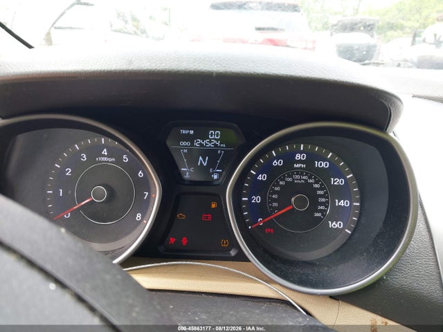 2013 Hyundai Elantra Gls მანქანა იყიდება აუქციონზე, vin: 5NPDH4AE7DH175401, აუქციონის ნომერი: 45863177