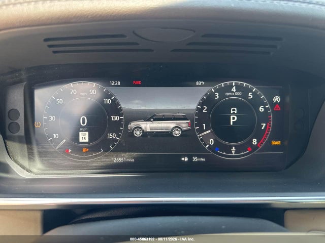 45863192 :رقم المزاد ، SALGS2SV7KA516858 vin ، 2019 Land Rover Range Rover 3.0l V6 Supercharged Hse مزاد بيع