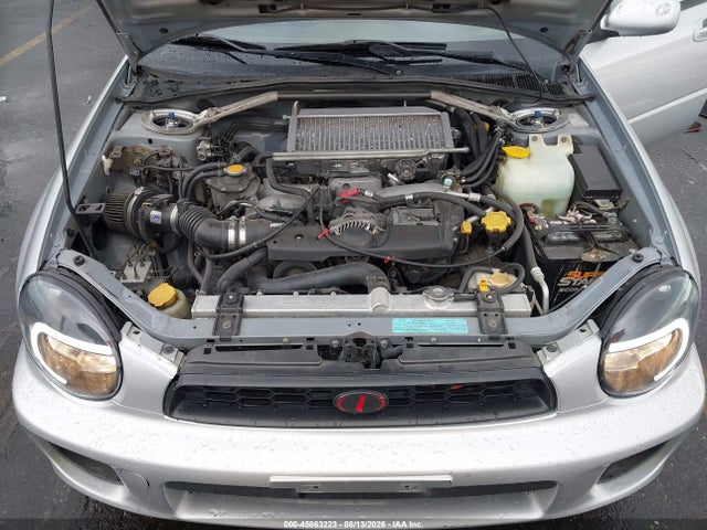 45863223 :رقم المزاد ، JF1GD29632G510946 vin ، 2002 Subaru Impreza Wrx مزاد بيع