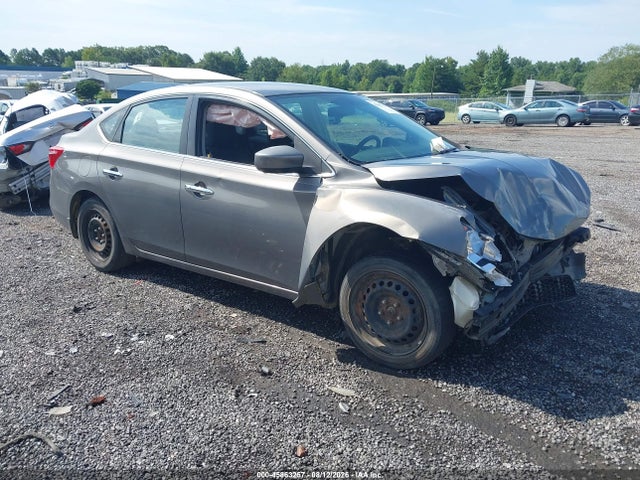 2016 Nissan Sentra Sv მანქანა იყიდება აუქციონზე, vin: 3N1AB7APXGL657603, აუქციონის ნომერი: 45863257