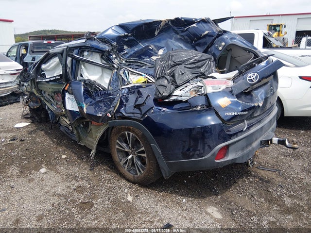 45863273 :رقم المزاد ، 5TDJKRFH3GS308366 vin ، 2016 Toyota Highlander Xle V6 مزاد بيع