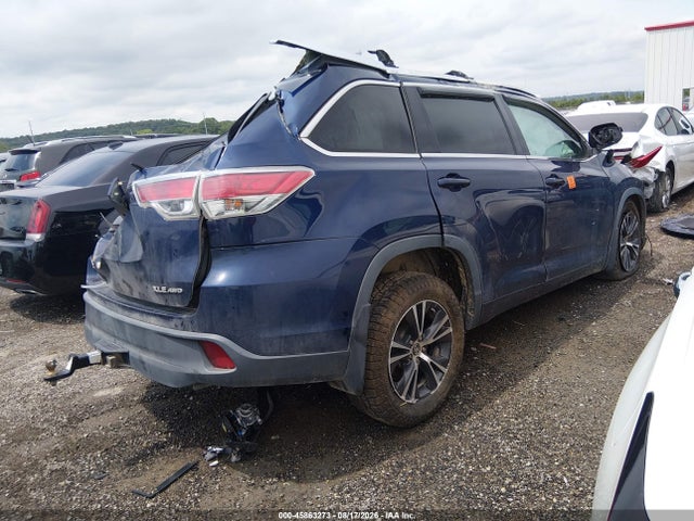 45863273 :رقم المزاد ، 5TDJKRFH3GS308366 vin ، 2016 Toyota Highlander Xle V6 مزاد بيع