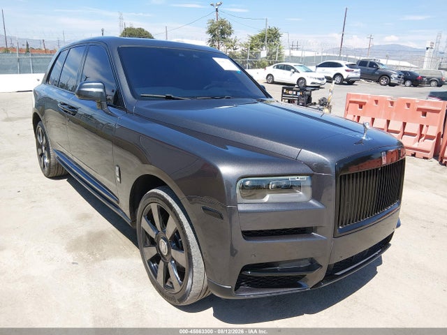 2022 Rolls-royce Cullinan მანქანა იყიდება აუქციონზე, vin: SLATV4C04NU213445, აუქციონის ნომერი: 45863300