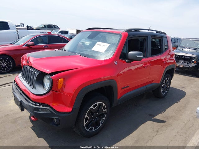 2017 Jeep Renegade Trailhawk მანქანა იყიდება აუქციონზე, vin: ZACCJBCB7HPG32860, აუქციონის ნომერი: 45863313