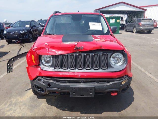 2017 Jeep Renegade Trailhawk მანქანა იყიდება აუქციონზე, vin: ZACCJBCB7HPG32860, აუქციონის ნომერი: 45863313