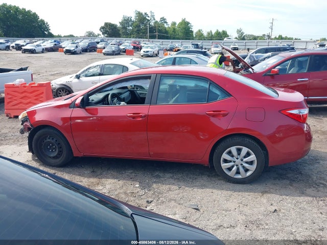 45863406 :رقم المزاد ، 2T1BURHEXFC397572 vin ، 2015 Toyota Corolla Le مزاد بيع