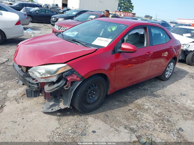 45863406 :رقم المزاد ، 2T1BURHEXFC397572 vin ، 2015 Toyota Corolla Le مزاد بيع