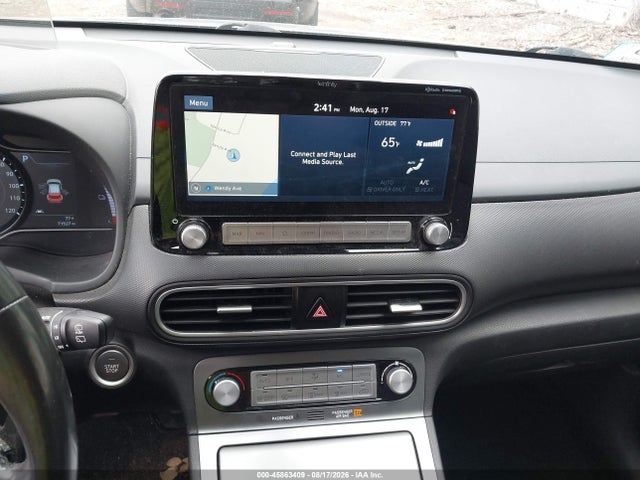 45863409 :رقم المزاد ، KM8K53AG0LU092727 vin ، 2020 Hyundai Kona Electric Ultimate مزاد بيع