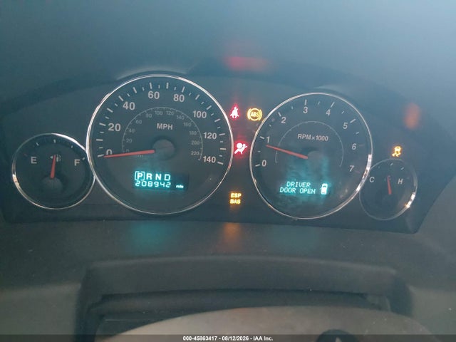45863417 :رقم المزاد ، 1J8HG48P97C602839 vin ، 2007 Jeep Commander Sport مزاد بيع