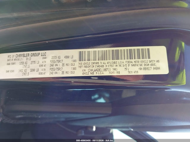 Продаж на аукціоні авто 2014 Jeep Wrangler Sport, vin: 1C4AJWAG9EL108719, номер лоту: 45863455
