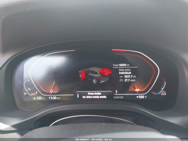 45863477 :رقم المزاد ، 5UX43DP06R9X47602 vin ، 2024 Bmw X3 Sdrive30i مزاد بيع