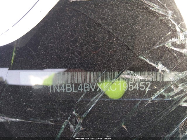 Aukcja sprzedaży 2019 Nissan Altima 2.5 S, vin: 1N4BL4BVXKC195452, numer aukcji: 45863478