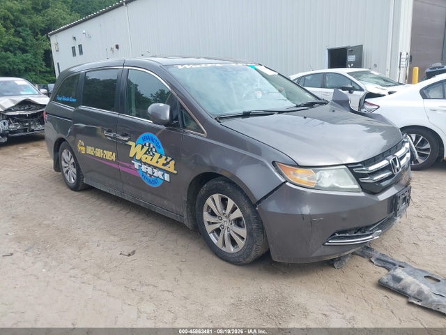 45863481 :رقم المزاد ، 5FNRL5H67EB020548 vin ، 2014 Honda Odyssey Ex-l مزاد بيع