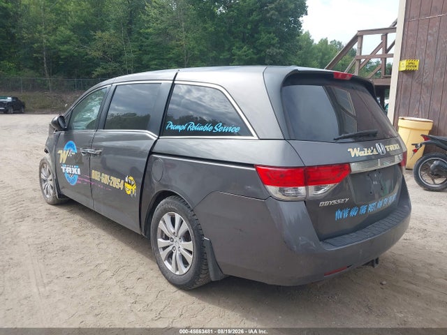 45863481 :رقم المزاد ، 5FNRL5H67EB020548 vin ، 2014 Honda Odyssey Ex-l مزاد بيع