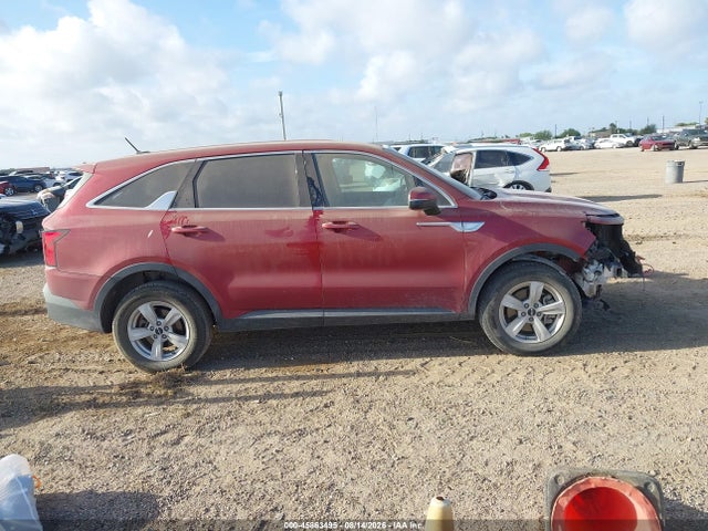 2022 Kia Sorento Lx მანქანა იყიდება აუქციონზე, vin: 5XYRGDLC3NG109912, აუქციონის ნომერი: 45863495