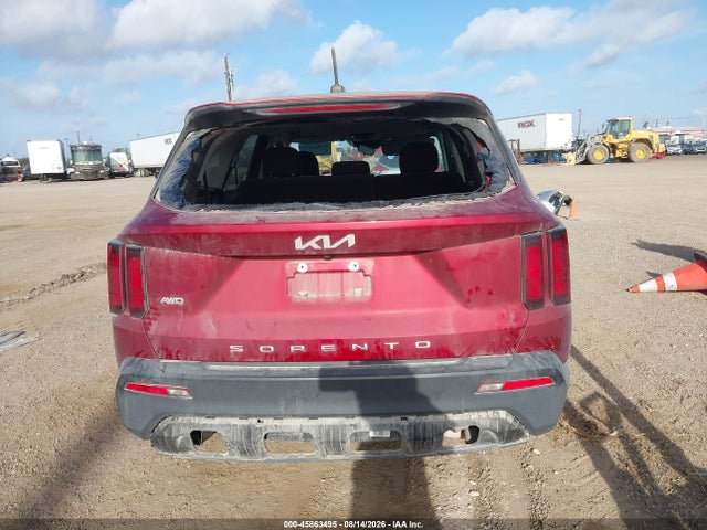 2022 Kia Sorento Lx მანქანა იყიდება აუქციონზე, vin: 5XYRGDLC3NG109912, აუქციონის ნომერი: 45863495