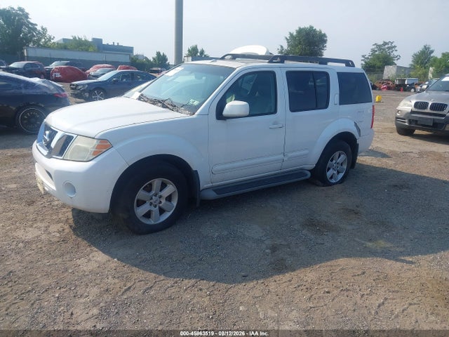 Продаж на аукціоні авто 2008 Nissan Pathfinder Se, vin: 5N1AR18B28C665221, номер лоту: 45863519