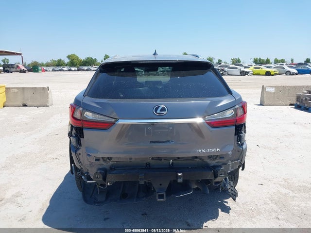 2019 Lexus Rx 450h მანქანა იყიდება აუქციონზე, vin: 2T2BGMCA3KC042666, აუქციონის ნომერი: 45863541