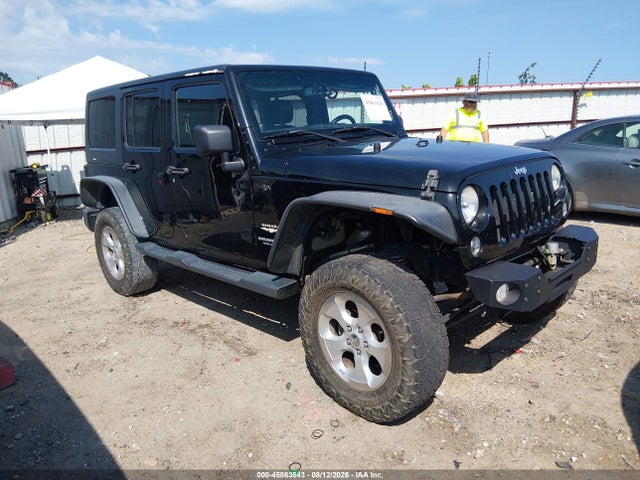2014 Jeep Wrangler Unlimited Sahara მანქანა იყიდება აუქციონზე, vin: 1C4BJWEG3EL267119, აუქციონის ნომერი: 45863543
