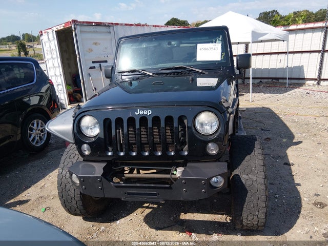 2014 Jeep Wrangler Unlimited Sahara მანქანა იყიდება აუქციონზე, vin: 1C4BJWEG3EL267119, აუქციონის ნომერი: 45863543