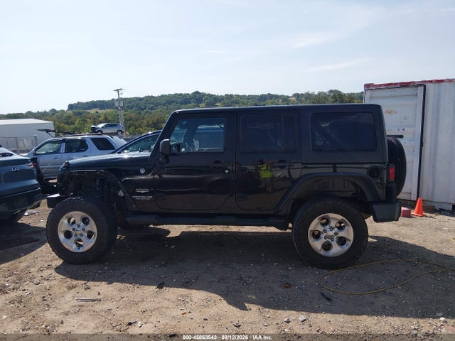 2014 Jeep Wrangler Unlimited Sahara მანქანა იყიდება აუქციონზე, vin: 1C4BJWEG3EL267119, აუქციონის ნომერი: 45863543