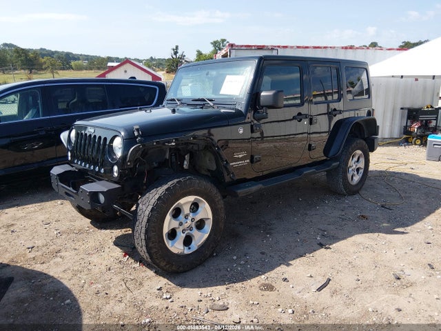 2014 Jeep Wrangler Unlimited Sahara მანქანა იყიდება აუქციონზე, vin: 1C4BJWEG3EL267119, აუქციონის ნომერი: 45863543