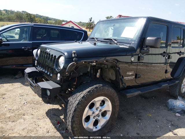 2014 Jeep Wrangler Unlimited Sahara მანქანა იყიდება აუქციონზე, vin: 1C4BJWEG3EL267119, აუქციონის ნომერი: 45863543