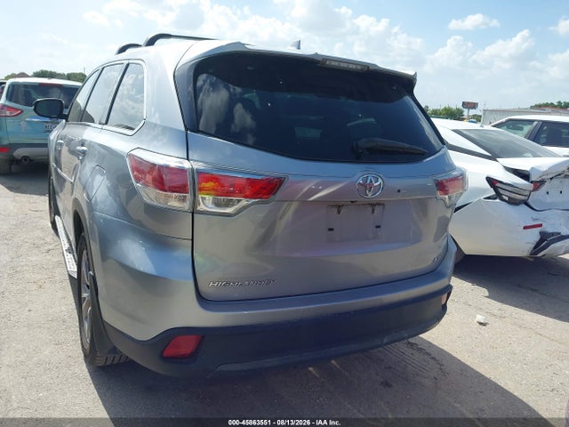 Aukcja sprzedaży 2015 Toyota Highlander Le Plus V6, vin: 5TDZKRFH0FS076536, numer aukcji: 45863551