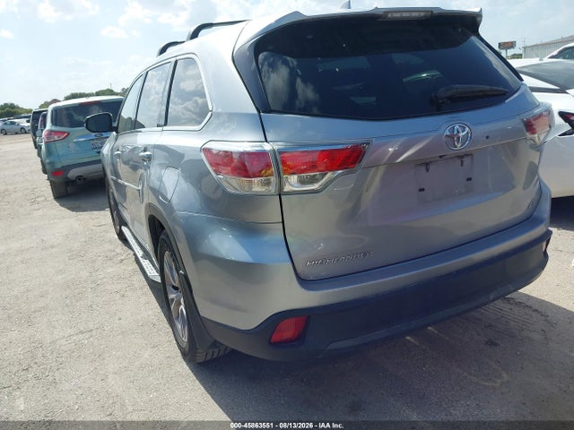 Aukcja sprzedaży 2015 Toyota Highlander Le Plus V6, vin: 5TDZKRFH0FS076536, numer aukcji: 45863551