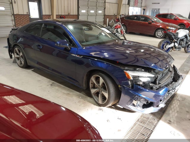 2021 Audi A5 Premium Plus 45 Tfsi Quattro S Tronic მანქანა იყიდება აუქციონზე, vin: WAUTAAF56MA033097, აუქციონის ნომერი: 45863553