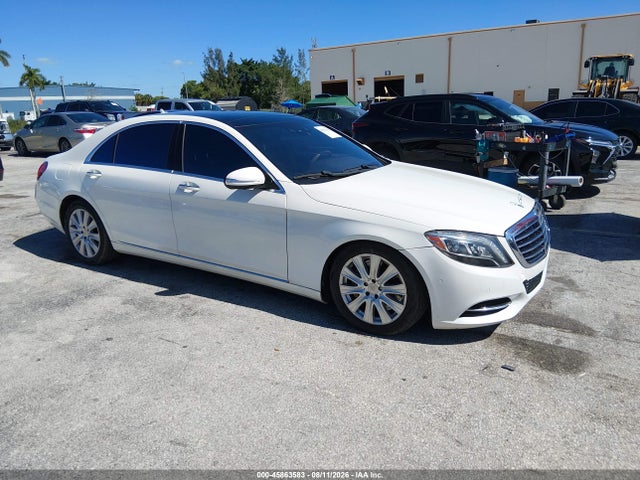 2014 Mercedes-benz S 550 მანქანა იყიდება აუქციონზე, vin: WDDUG8CB0EA051109, აუქციონის ნომერი: 45863583