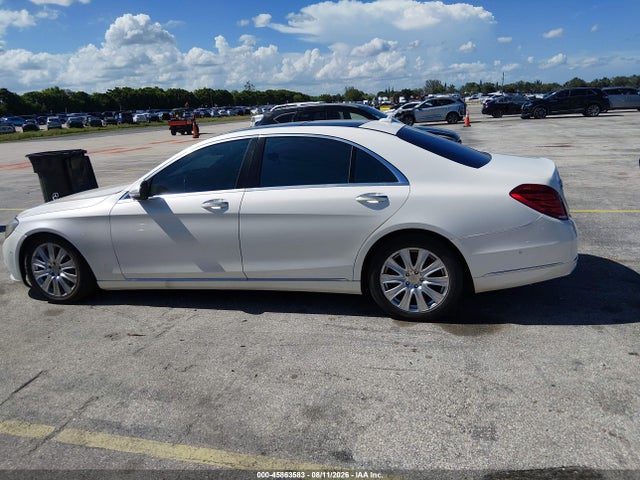 2014 Mercedes-benz S 550 მანქანა იყიდება აუქციონზე, vin: WDDUG8CB0EA051109, აუქციონის ნომერი: 45863583