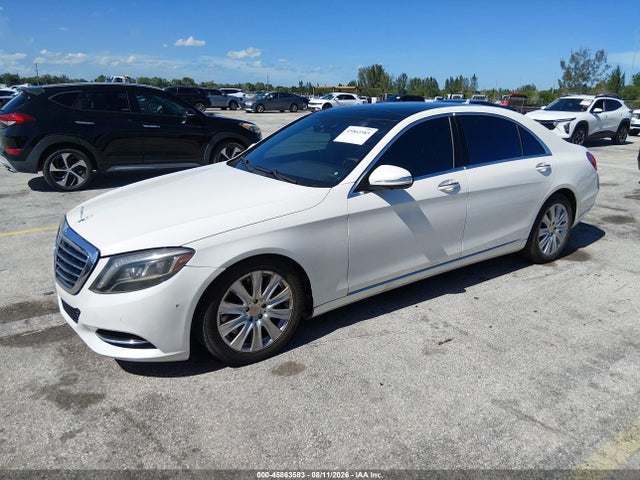 2014 Mercedes-benz S 550 მანქანა იყიდება აუქციონზე, vin: WDDUG8CB0EA051109, აუქციონის ნომერი: 45863583
