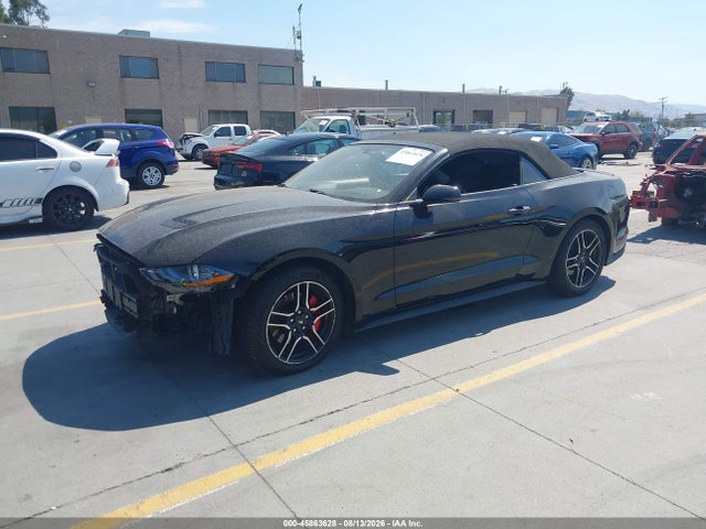 45863628 :رقم المزاد ، 1FATP8UH7K5170259 vin ، 2019 Ford Mustang Ecoboost Premium مزاد بيع