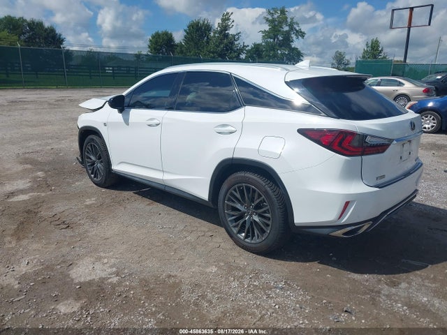 2017 Lexus Rx 350 F Sport მანქანა იყიდება აუქციონზე, vin: 2T2BZMCA4HC113120, აუქციონის ნომერი: 45863635