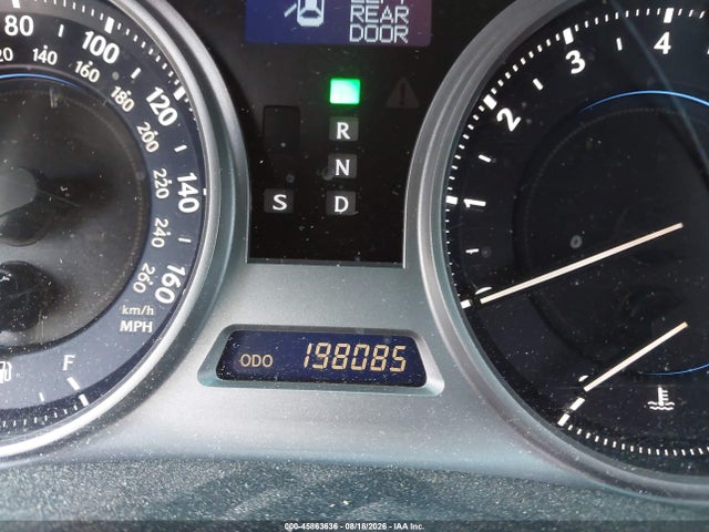 Aukcja sprzedaży 2010 Lexus Is 250, vin: JTHBF5C28A2098345, numer aukcji: 45863636