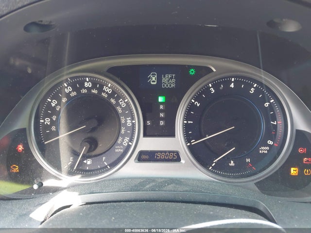 Aukcja sprzedaży 2010 Lexus Is 250, vin: JTHBF5C28A2098345, numer aukcji: 45863636
