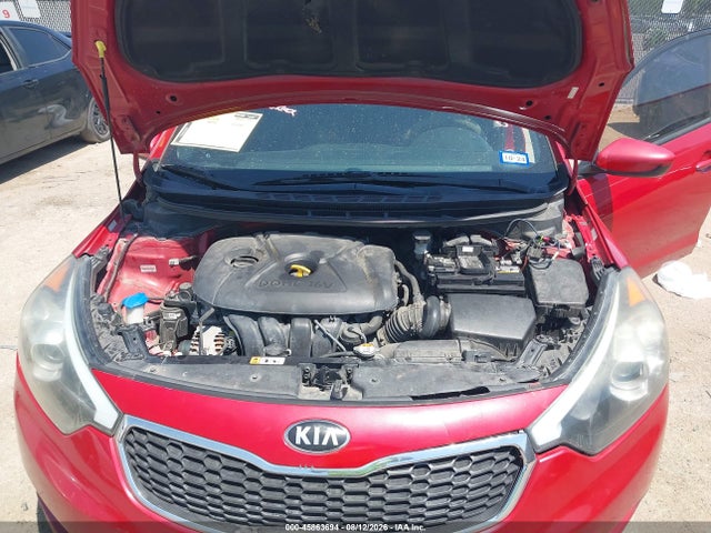 2016 Kia Forte Lx მანქანა იყიდება აუქციონზე, vin: KNAFK4A64G5605485, აუქციონის ნომერი: 45863694