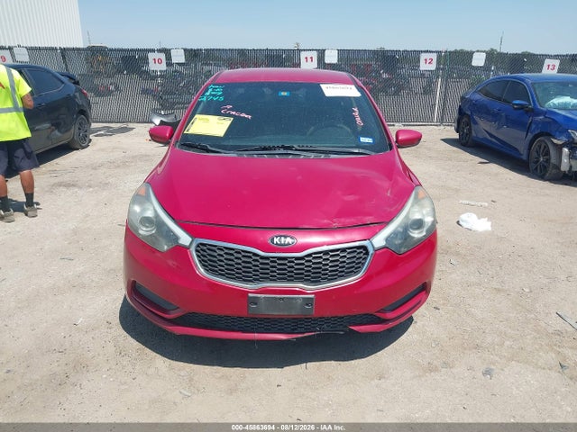 2016 Kia Forte Lx მანქანა იყიდება აუქციონზე, vin: KNAFK4A64G5605485, აუქციონის ნომერი: 45863694