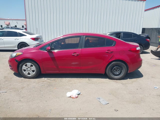 2016 Kia Forte Lx მანქანა იყიდება აუქციონზე, vin: KNAFK4A64G5605485, აუქციონის ნომერი: 45863694