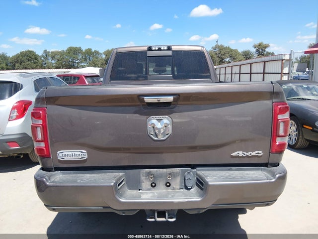 45863734 :رقم المزاد ، 3C6UR5GL8MG606546 vin ، 2021 Ram 2500 Longhorn مزاد بيع