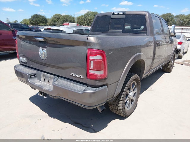 45863734 :رقم المزاد ، 3C6UR5GL8MG606546 vin ، 2021 Ram 2500 Longhorn مزاد بيع