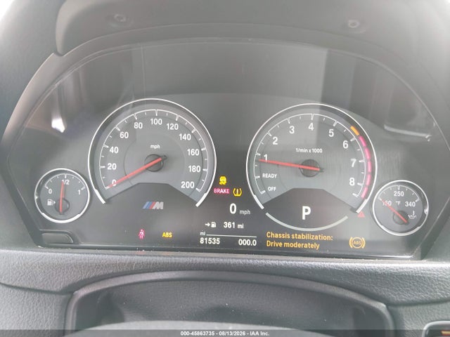 Aukcja sprzedaży 2016 Bmw M4, vin: WBS3R9C55GK337544, numer aukcji: 45863735