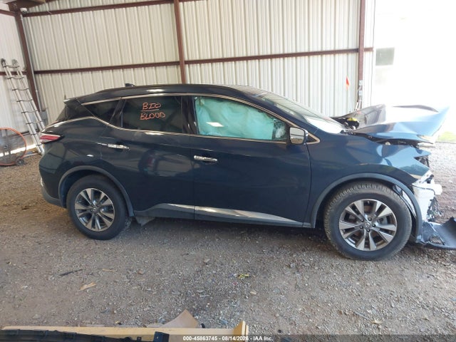 2018 Nissan Murano Sv მანქანა იყიდება აუქციონზე, vin: 5N1AZ2MH5JN157772, აუქციონის ნომერი: 45863745