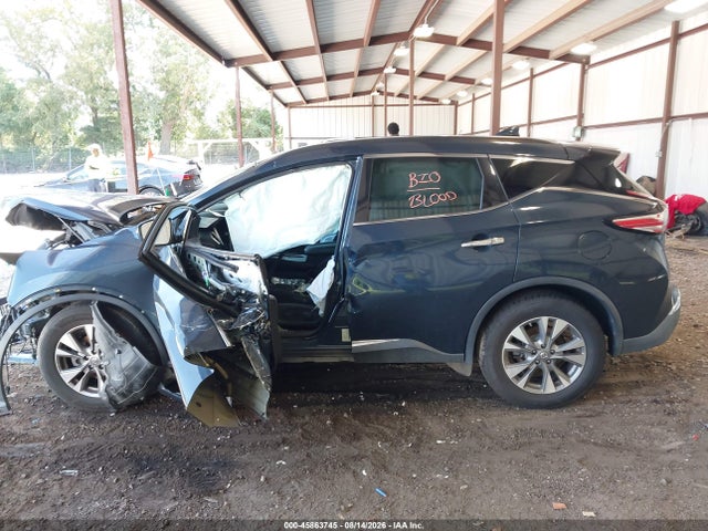 2018 Nissan Murano Sv მანქანა იყიდება აუქციონზე, vin: 5N1AZ2MH5JN157772, აუქციონის ნომერი: 45863745