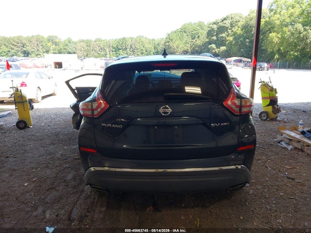 2018 Nissan Murano Sv მანქანა იყიდება აუქციონზე, vin: 5N1AZ2MH5JN157772, აუქციონის ნომერი: 45863745