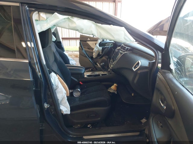 2018 Nissan Murano Sv მანქანა იყიდება აუქციონზე, vin: 5N1AZ2MH5JN157772, აუქციონის ნომერი: 45863745